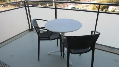 Balcon ou terrasse dans l'établissement DOMITYS LES SALINES
