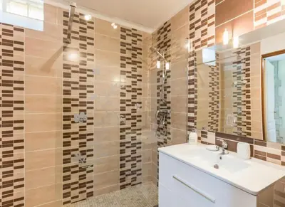 Salle de bains dans l'établissement L'Îlot Pomme Cottage