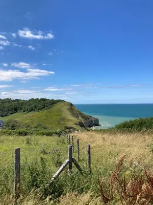 Paysage naturel près de la maison de vacances
