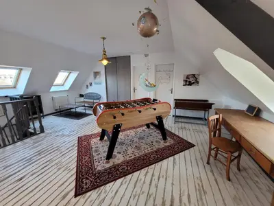 Plan de l'établissement Gîte de charme, salle de jeux, proche plage du débarquement