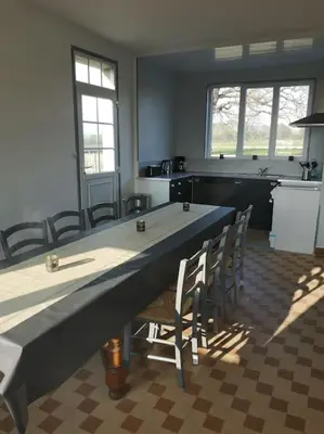 Plan de l'établissement Gîte spacieux et chaleureux