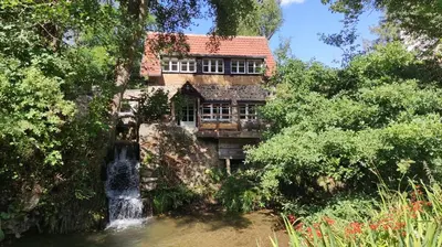 Paysage naturel près de la maison de vacances