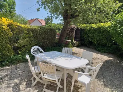 Jardin de l'établissement La saunière - Chez Hélène - Gîtes en baie