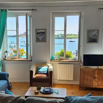 Appartement de charme en duplex face au port de Barfleur