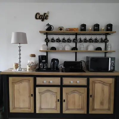 Cuisine ou kitchenette dans l'établissement Libération classé 3 étoiles