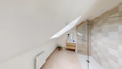 Salle de bains dans l'établissement Appartement Les Sables d’Or