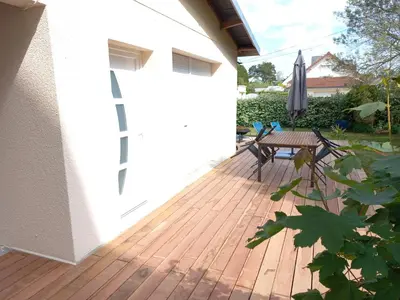 Jardin de l'établissement Le Cocon - Barneville plage