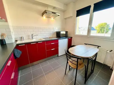 Cuisine ou kitchenette dans l'établissement Giena - SILS