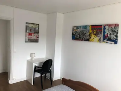 Plan de l'établissement FENUA : gite 5 chambres 10 couchages en ville