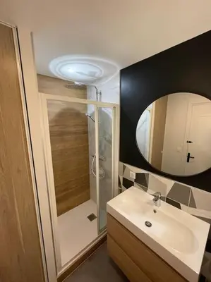 Salle de bains dans l'établissement Zosca - SILS