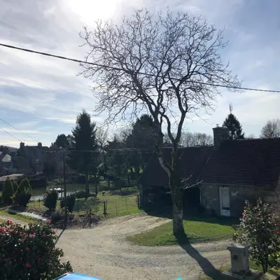 Plan de l'établissement Le Logis du Gast chambre verte