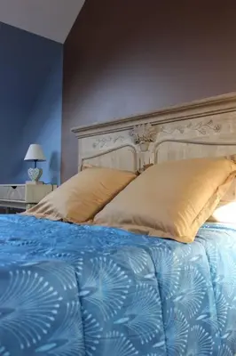 Un ou plusieurs lits dans un hébergement de l'établissement Les 3 Pommiers : gîte en Suisse Normande