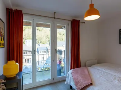 Un ou plusieurs lits dans un hébergement de l'établissement Apartment Vue Eméraude by Interhome