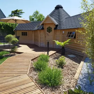Cottage climatisé avec baignoire SPA 2 personnes