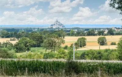 Paysage naturel près de la maison de vacances