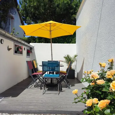 Terrasse ou espace extérieur de l'établissement Villa Alcyon