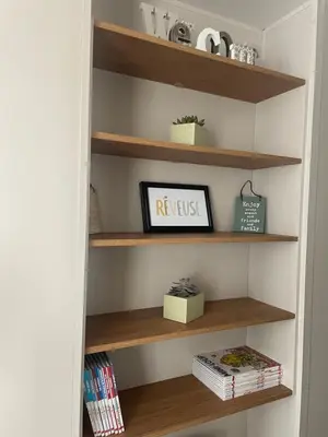 Bibliothèque dans le camping