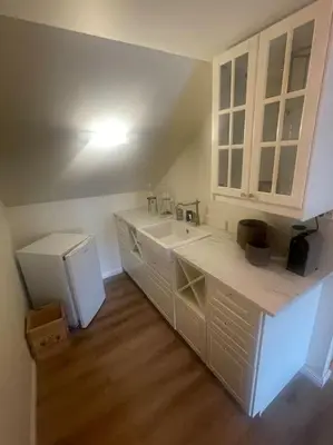 Cuisine ou kitchenette dans l'établissement Appartement Cosy et charmant