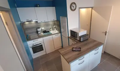 Cuisine ou kitchenette dans l'établissement Magnifique appartement 46 m2 entièrement rénové et équipé à neuf - 4 personnes