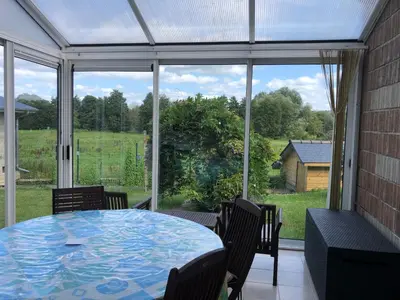 Jardin de l'établissement Gîte Sidney