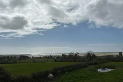 Paysage naturel près de la villa