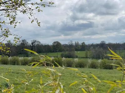Paysage naturel près de la maison de vacances