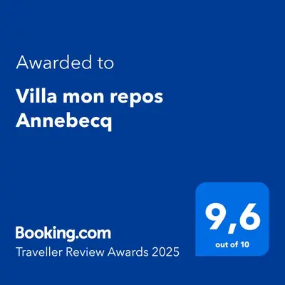 Certificat, récompense, panneau ou autre document affiché dans l'établissement Villa mon repos Annebecq