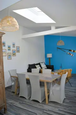 Coin salon dans l'établissement La Guillaumière - Maison avec bel extérieur