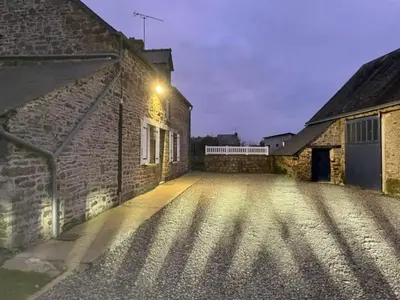 Plan de l'établissement Les gîtes de Madline, Le gîte du prieuré