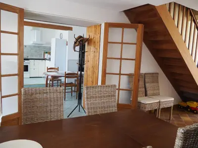Coin salon dans l'établissement Gîte Locations des 4 saisons