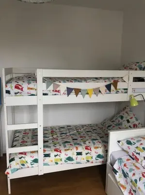 Un ou plusieurs lits dans un hébergement de l'établissement La Maison Familiale Ladou